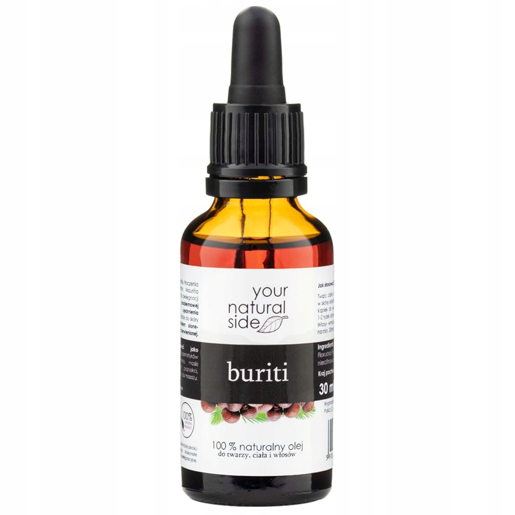 Olej buriti (nierafinowany) organic 30 ml