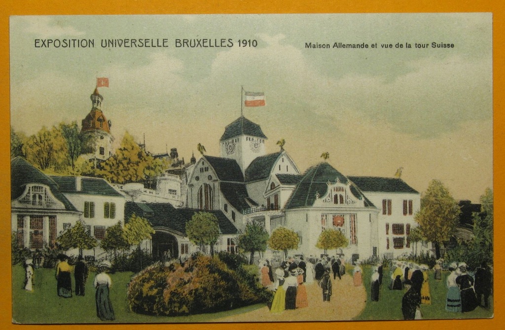 252948, Belgia, Bruksela, Wystawa 1910