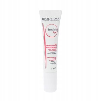 BIODERMA Sensibio Eye 15 ml dla kobiet Żel pod oczy