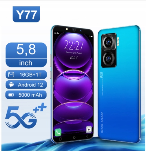 Y77 (1 8) 5,8-calowy smartfon z systemem Android