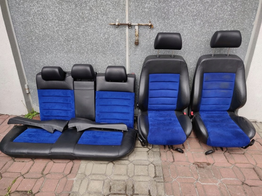 Audi S4 B5 Fotele Alcantara Do A4 B5 Podgrzewane 8076099754 Oficjalne Archiwum Allegro