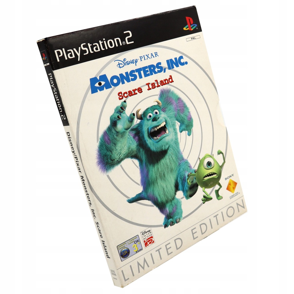 Monsters Inc. Scare Island Limited Edition - PlayStation 2 PS2