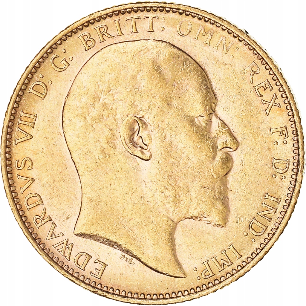 Moneta, Australia, Edward VII, Sovereign, 1902, Me