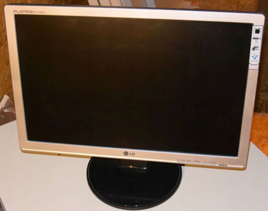 Monitor Lcd 19 Lg Flatron W1942st Srebrny 7905343472 Oficjalne Archiwum Allegro