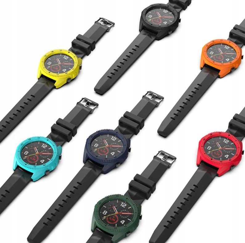 Huawei Watch GT Active case Czerwony Szkło GRATIS!