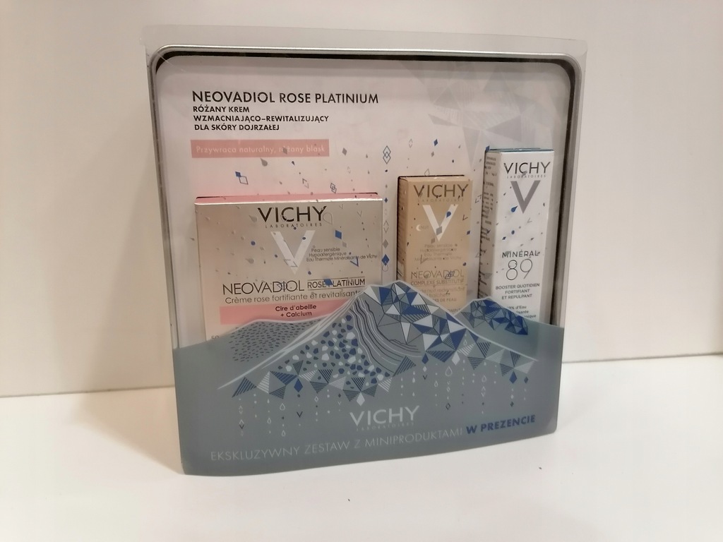 Zestaw Vichy rose platinium skóra dojrzała