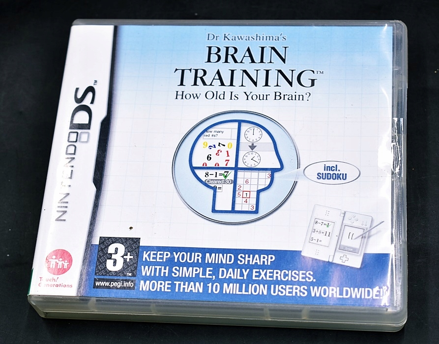 7454-47 ...NINTENDO DS BRAIN TRAINING... k#o GRA