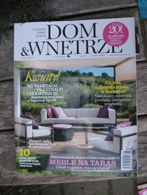 DOM & WNĘTRZE czasopismo wnętrzarskie 05.2011 r.