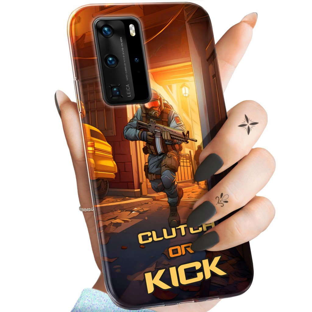 ETUI DO HUAWEI P40 PRO WZORY CS GO COUNTER-STRIKE OBUDOWA POKROWIEC CASE