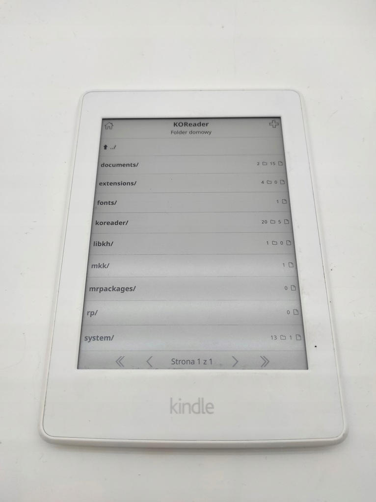 Czytnik Amazon Kindle Paperwhite 3 4 GB 6 " biały