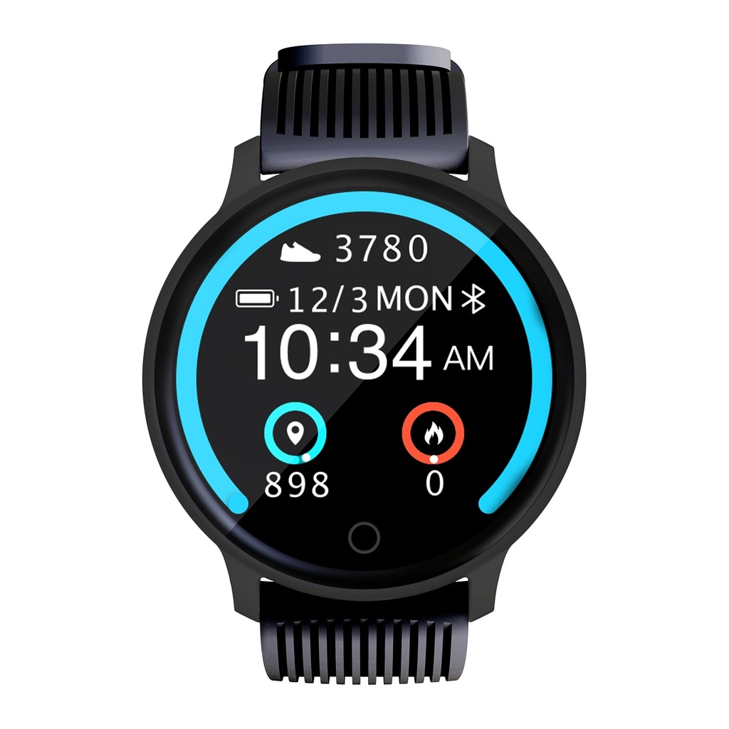 Smartwatch Lenovo HW10 black=