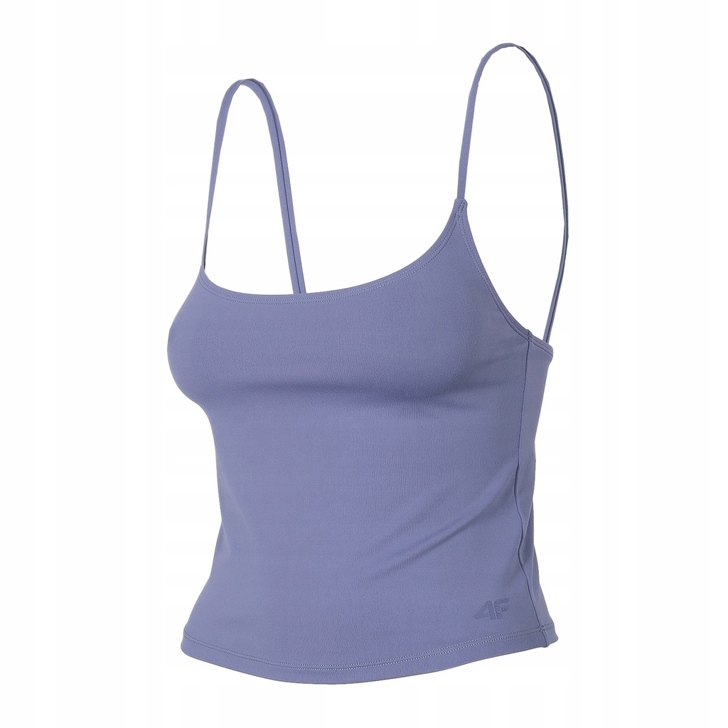 Top do jogi damski 4F niebieski H4Z22-TSD032 S