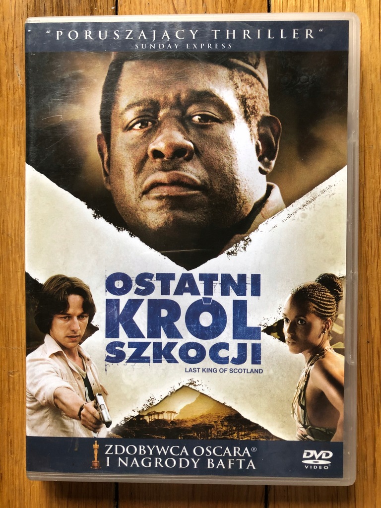 Ostatni Król Szkocji DVD