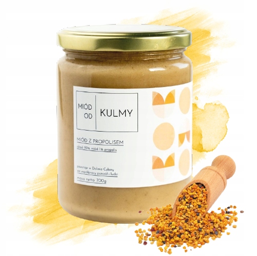 Miód od Kulmy Miód z PROPOLISEM 700g