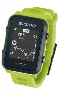 Smartwatch Czujnik PPG, monitor snu, GPS limonkowy