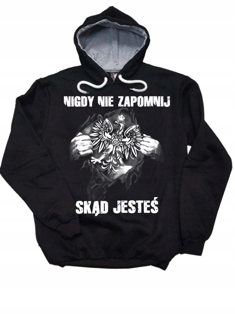 3XL Bluza Nigdy nie zapomnij skąd jesteś PW Polska
