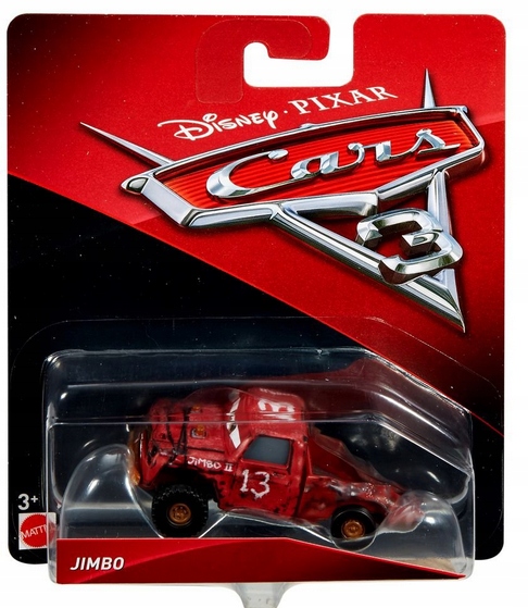 CARS AUTA JIMBO 1:55 NOWY MATTEL