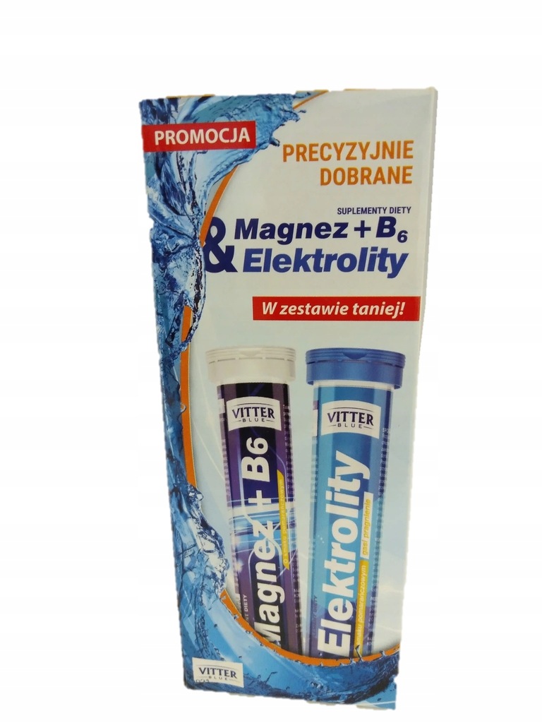 MAGNEZ+B6 & ELEKTROLITY W ZESTAWIE 2 szt.