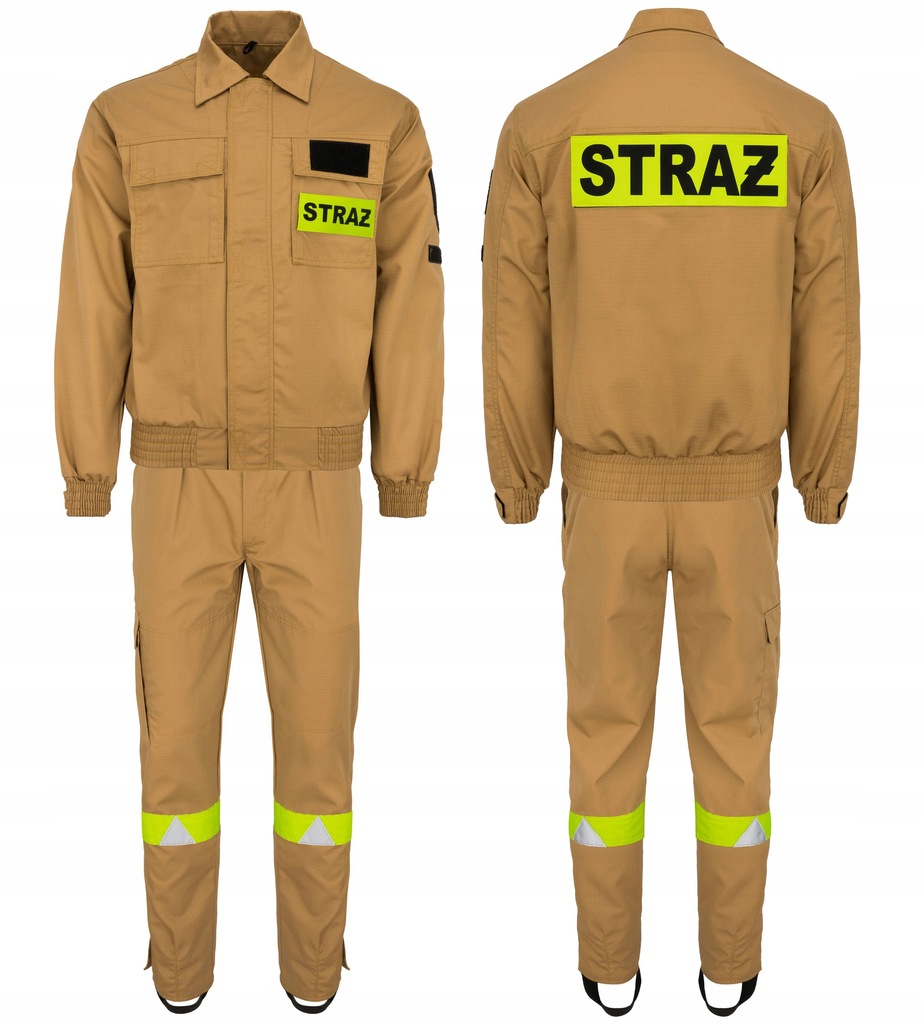 Ubranie koszarowe OSP RIBSTOP 2-częściowe / kolor piaskowy rozmiar C3