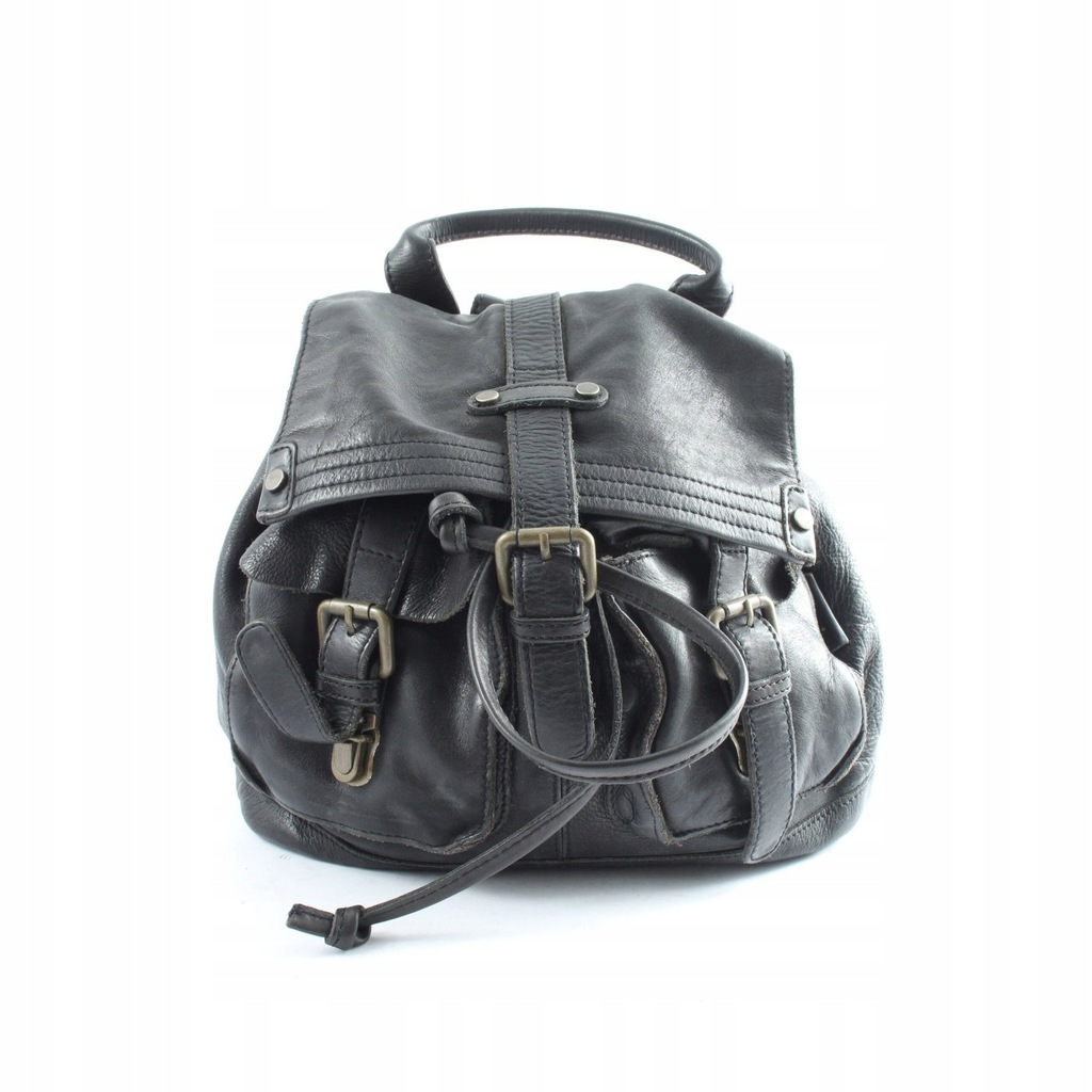 WOU WOU Mały plecak czarny Mini Backpack