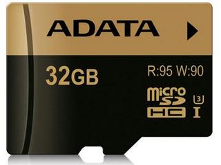 Karta micro SD 32GB ADATA UHs3 adapter 95/90mb 4K