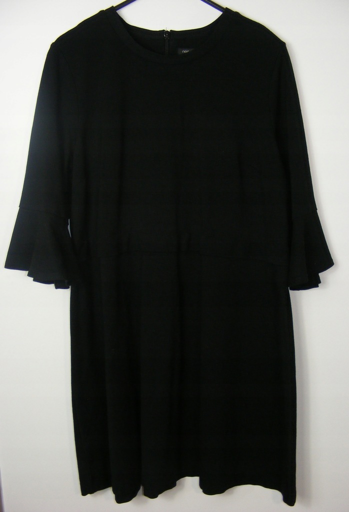 NEXT PLUS SIZE elastyczna czarna sukienka R 48