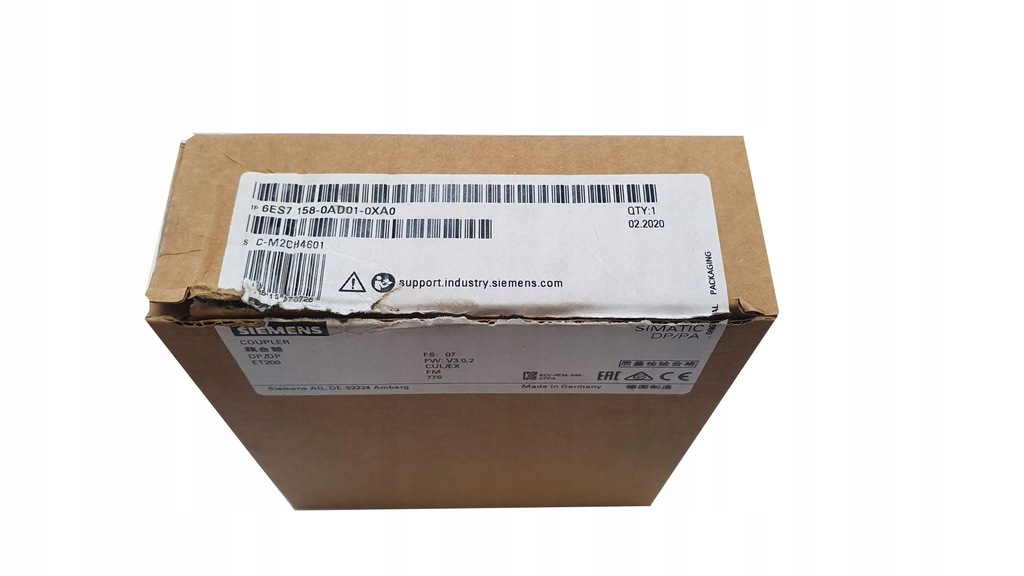 SIEMENS SIMATIC DP/DP COUPLER 6ES7158-0AD01-0XA0 6ES7 158-0AD01-0XA0