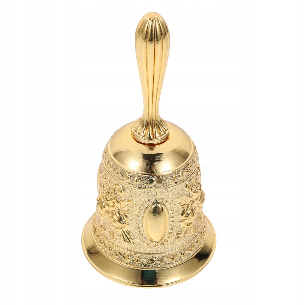 1Pc European Relief Art Hand Bell Restaurant Count