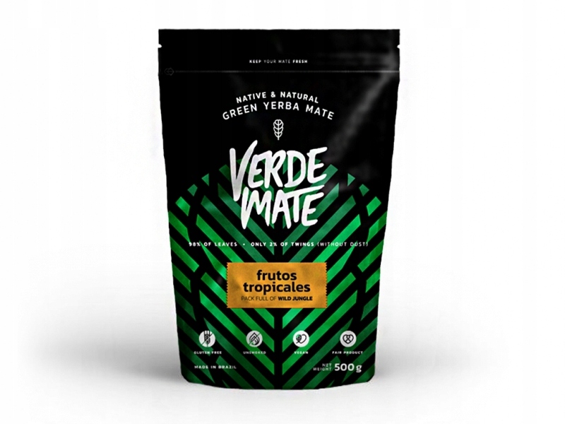 Yerba Verde Mate Green Frutos Tropicales 500g