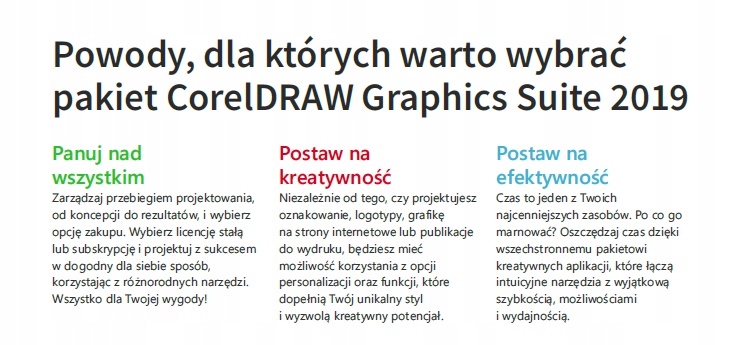 Купить CorelDRAW Graphics Suite 2019 PL 2-го уровня Corel DRAW: отзывы, фото, характеристики в интерне-магазине Aredi.ru