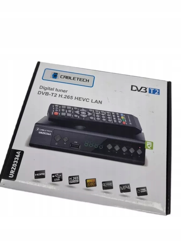 DEKODER DVBT 2 CABLETECH URZ0336A