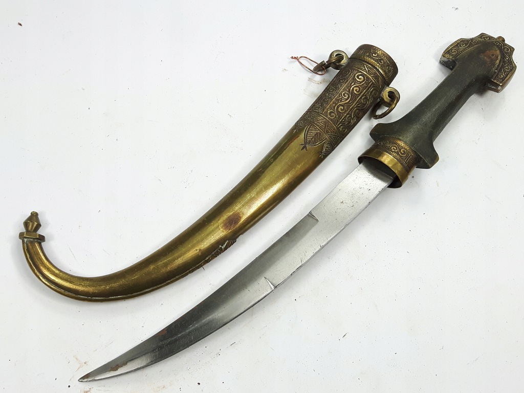 Nóż Kindżał Maroko XIX w. Oryginał