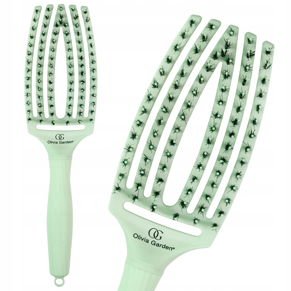 Olivia Garden Fingerbrush Szczotka Pastel Zielona