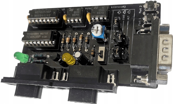 Przełącznik joysticka do Commodore 64