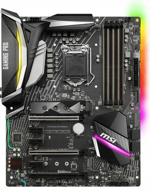 Купить МАТЕРИНСКАЯ ПЛАТА MSI Z370 GAMING PRO CARBON DDR4: отзывы, фото, характеристики в интерне-магазине Aredi.ru