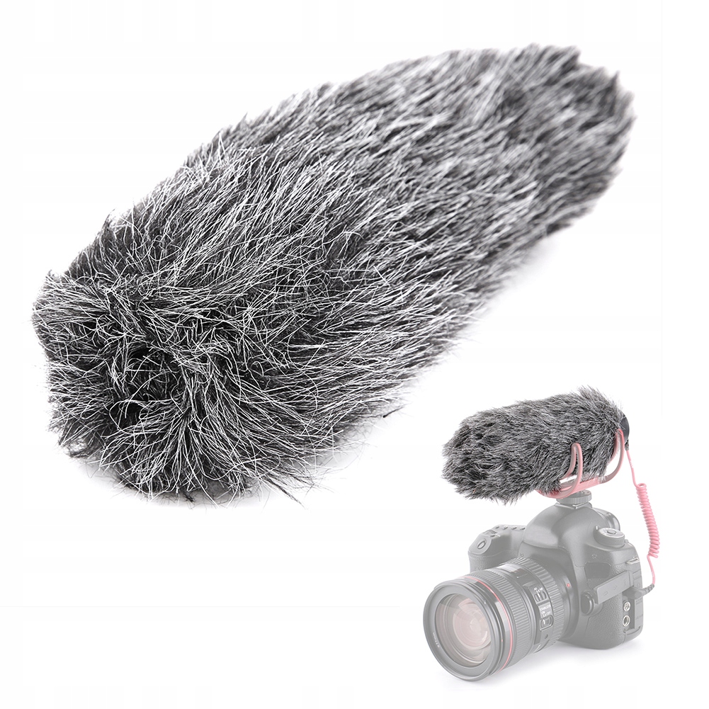 OSŁONA PRZECIWWIETRZNA NA MIKROFON FUTRZAK DLA MIKROFONU RODE VIDEOMIC GO