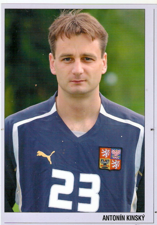 Czech Footbal Team Antonin Kinsky