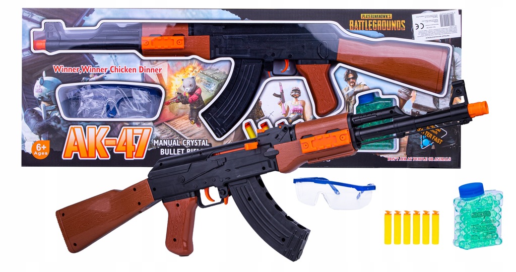 Karabin NORIMPEX NA KULKI WODNE NERF AK 47