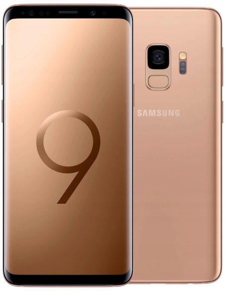 Smartfon Samsung Galaxy S9 gold full box