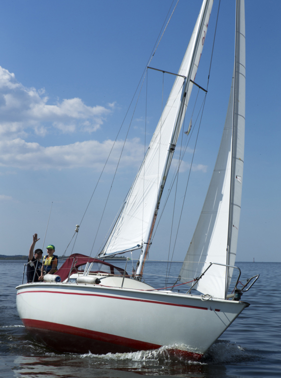 Rejs po wodach Zalewu Szczecińskiego s/y Elin