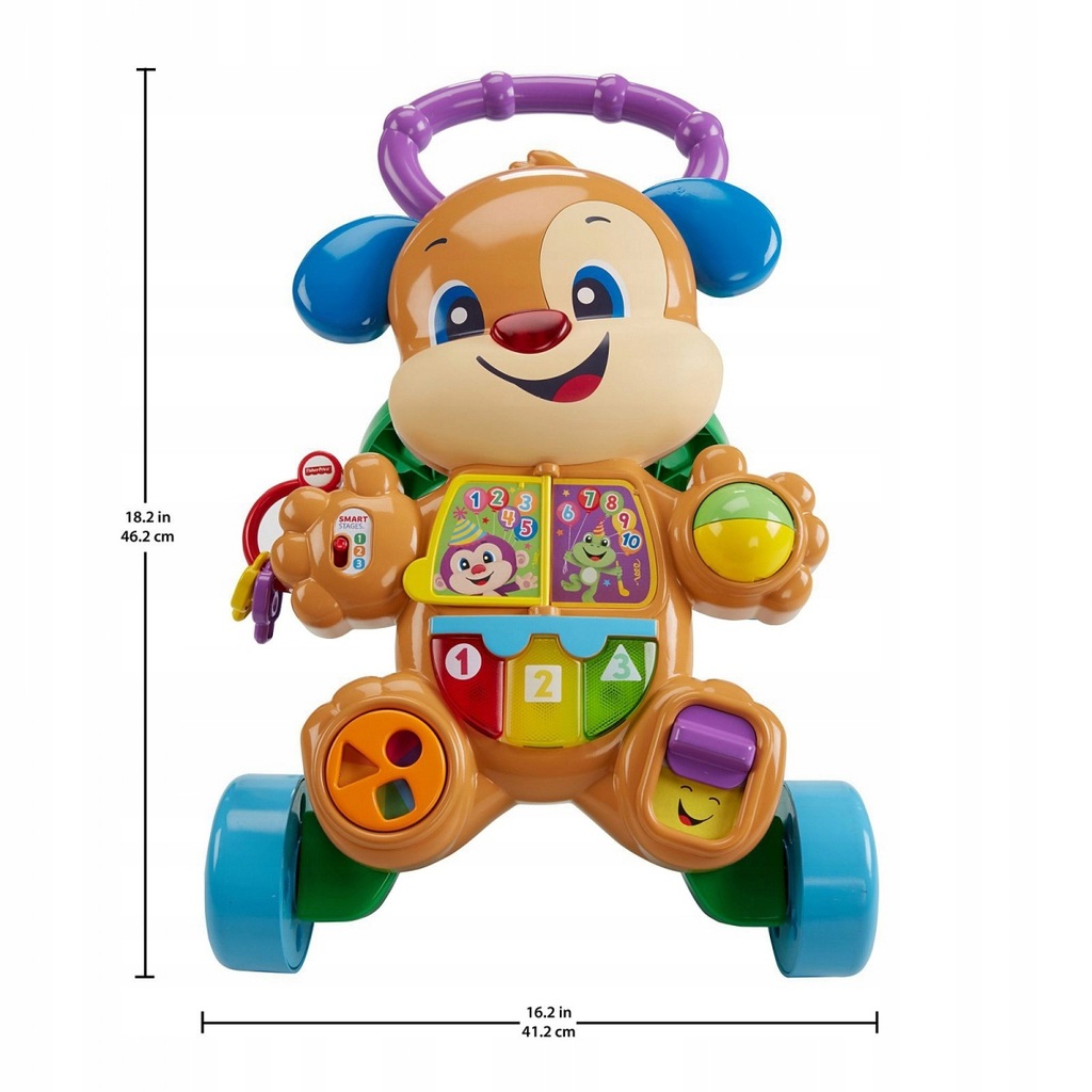 Купить FISHER PRICE WALKER PUSH PUPPY FRC92 PL: отзывы, фото, характеристики в интерне-магазине Aredi.ru