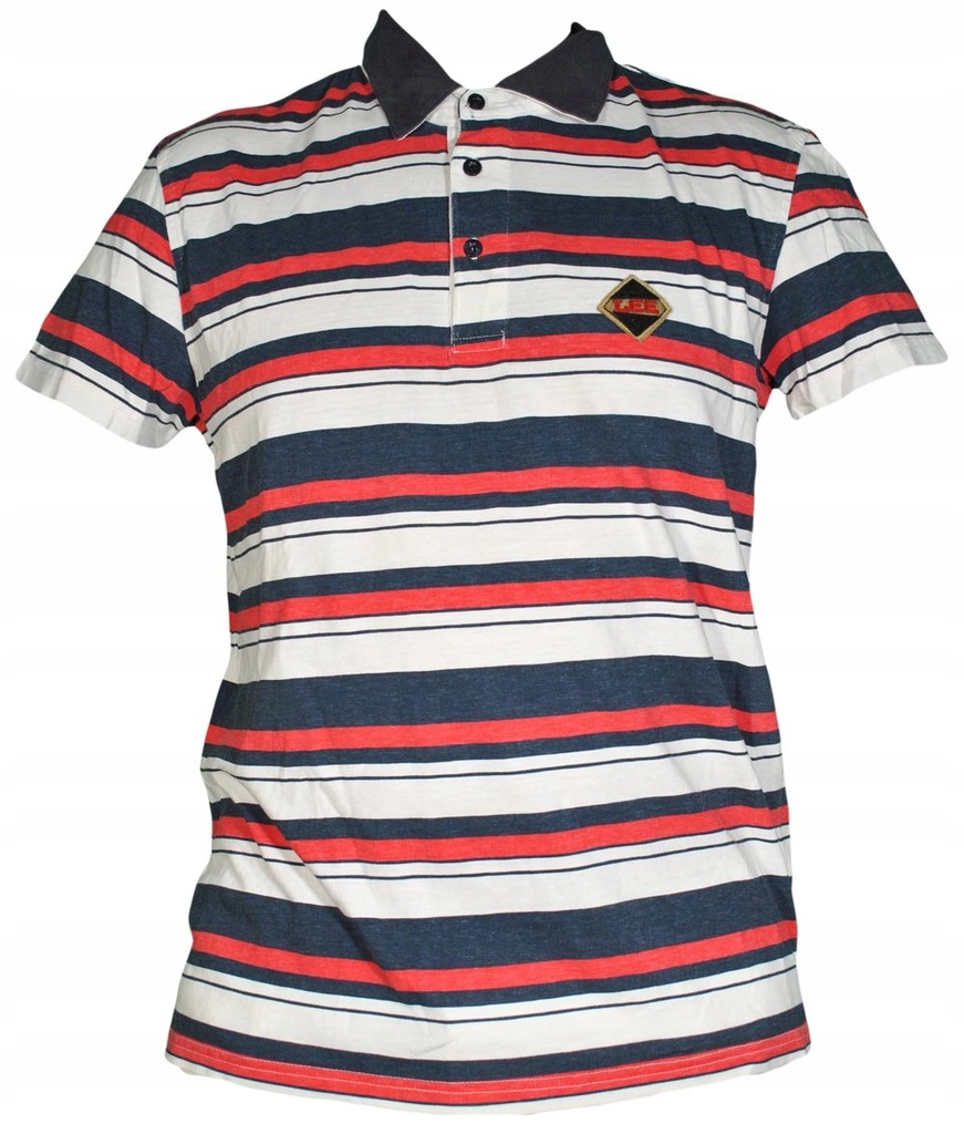 LEE polo meskie stripes S/S GILLES POLO _ L 40