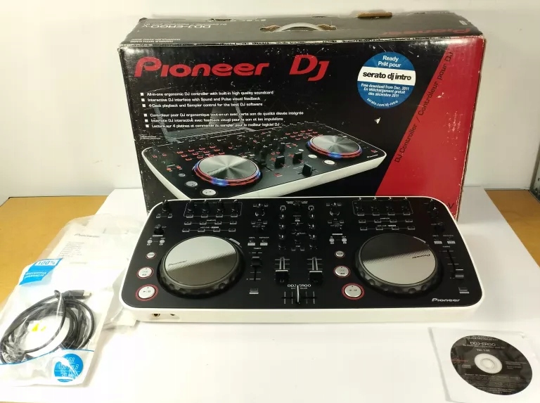 KONTROLER PIONEER DDJ-ERGO-V + PUDEŁKO + PŁYTA