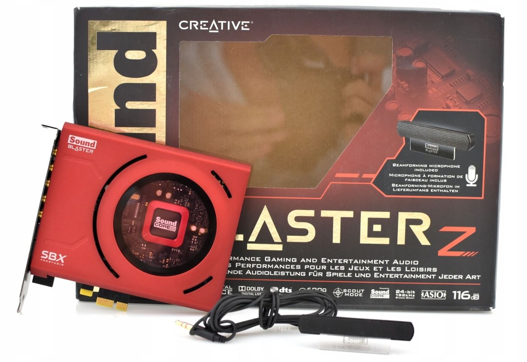 Купить Creative Z Soundblaster (PCI-E) BOX GW 6 месяцев МАГАЗИН: отзывы, фото, характеристики в интерне-магазине Aredi.ru