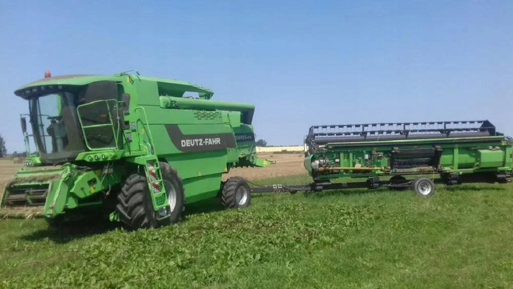Deutz Fahr 5695 HTS kombajn zbożowy