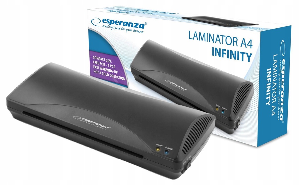 Laminator na gąrąco zimno zgrzewarka A4 INFINITY