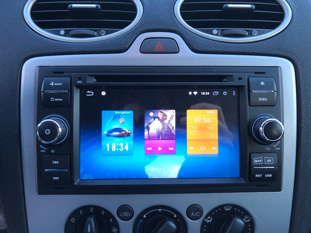 Radio Android DSP 32GB ROM 4GB RAM Ford Focus MK2 8289700454