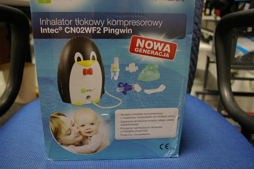 Inhalator tłokowy Intec Pingwin