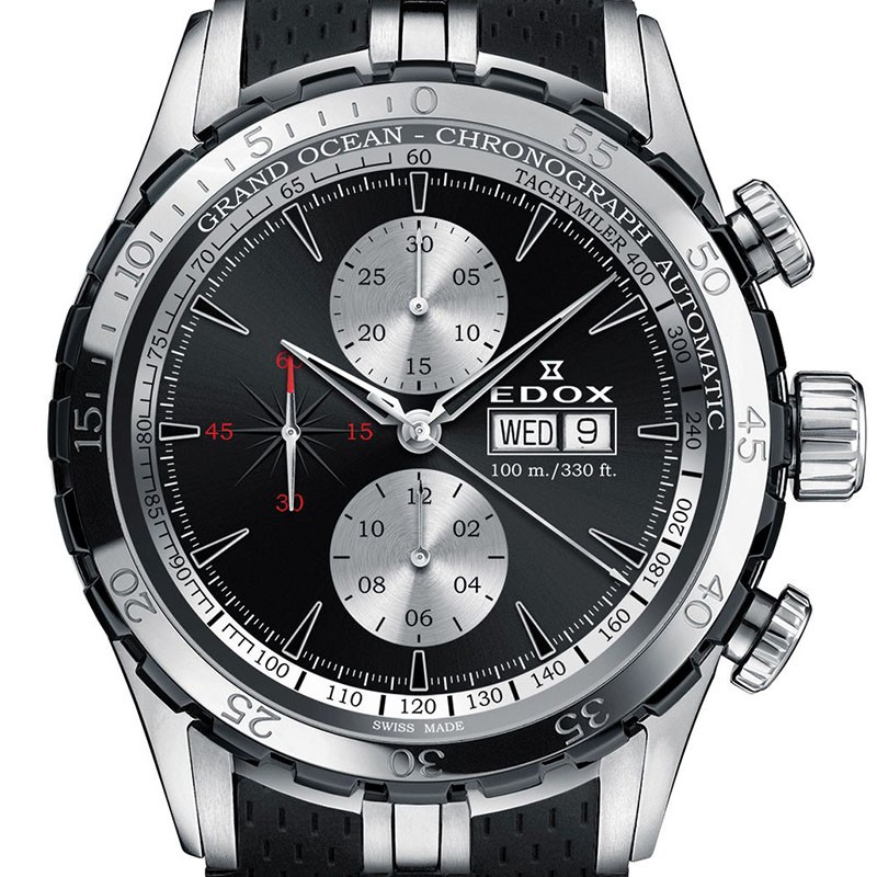 Edox Grand Ocean Chronograph Automatic -55% 10545771797