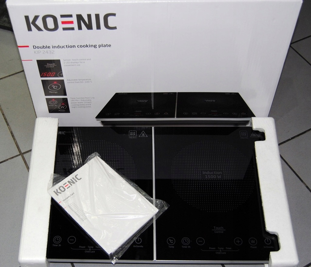 Płyta KOENIC KIP 2432 Double Induction Plate 7915546170 oficjalne